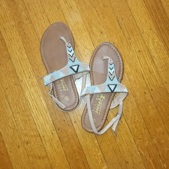 Beadwork Sandals - Picture 1 of 1